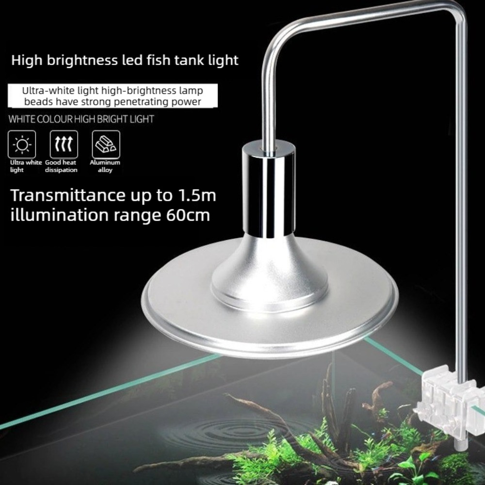 Planted Aquarium Freshwater - Ayarlanabilir Braketli LED Akvaryum Lambası, Tam