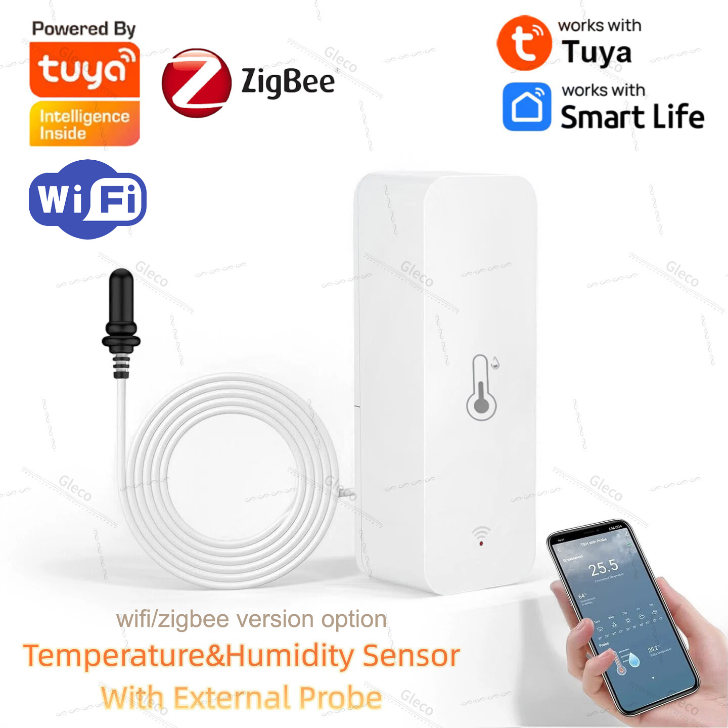 Aquarium Plants - Tuya Wifi Zigbee Sıcaklık ve Nem