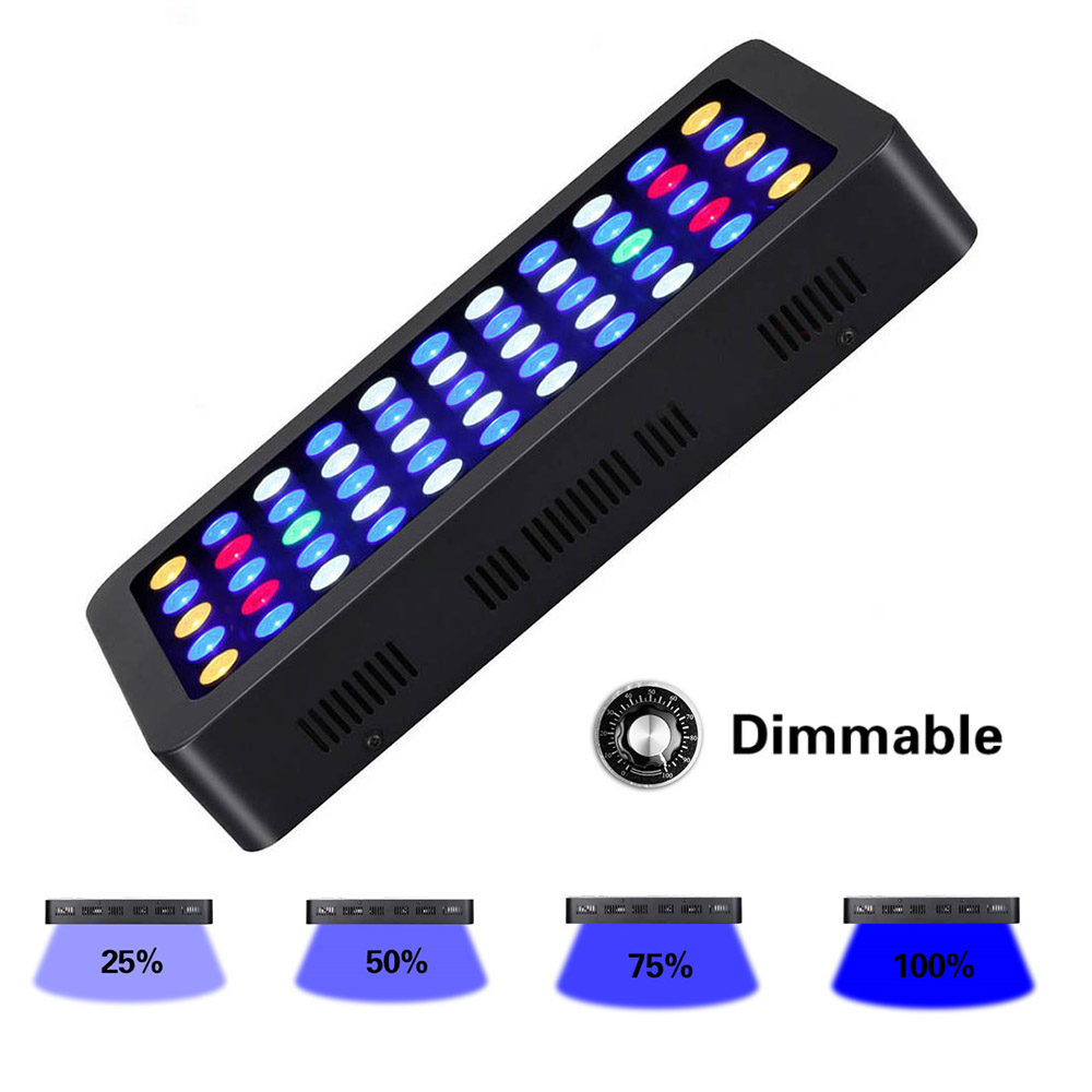Planted Aquarium Freshwater - 165 W LED Akvaryumlar Işık Kısılabilir