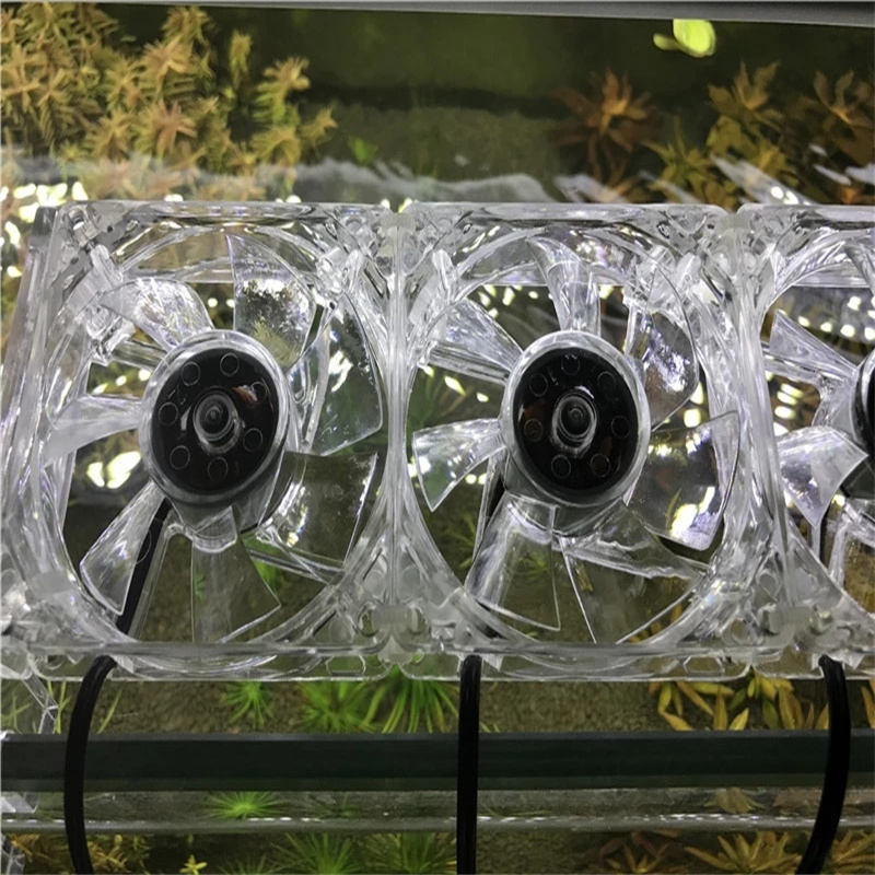 Planted Aquarium Water Temperature - 110v ~ 240v şeffaf soğutma fanı