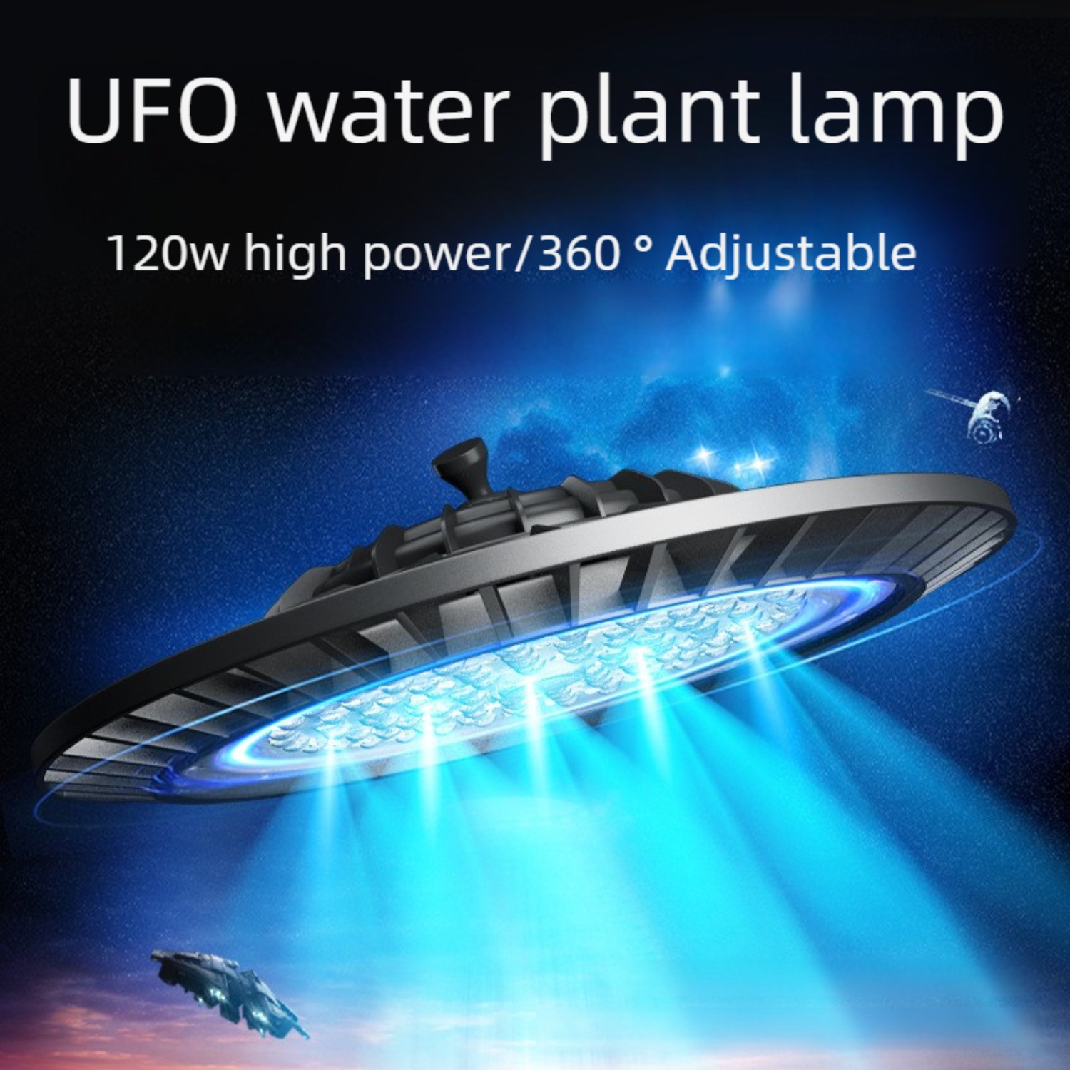 Planted Aquarium Freshwater - 120W LED Akvaryum Lambası, Uygulama Kontrolü,