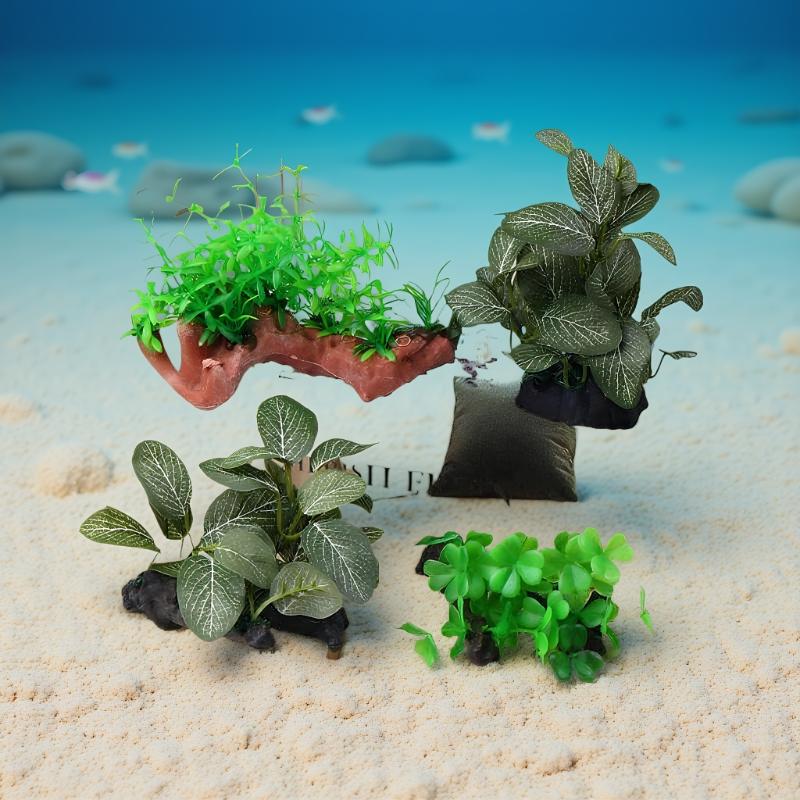 Akvaryum Dekoru İçin Yapay Dri - Planted Aquarium With Driftwood incelemesi ve fiyatı