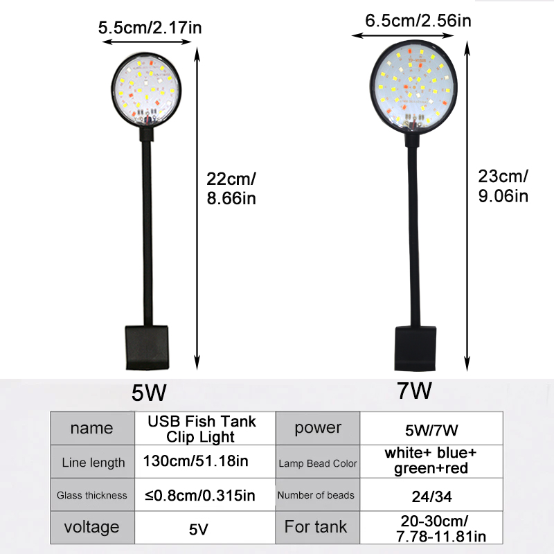 USB Akvaryum LED Lambası Balık - Aquarium Planted Tank Fertilizer incelemesi ve fiyatı