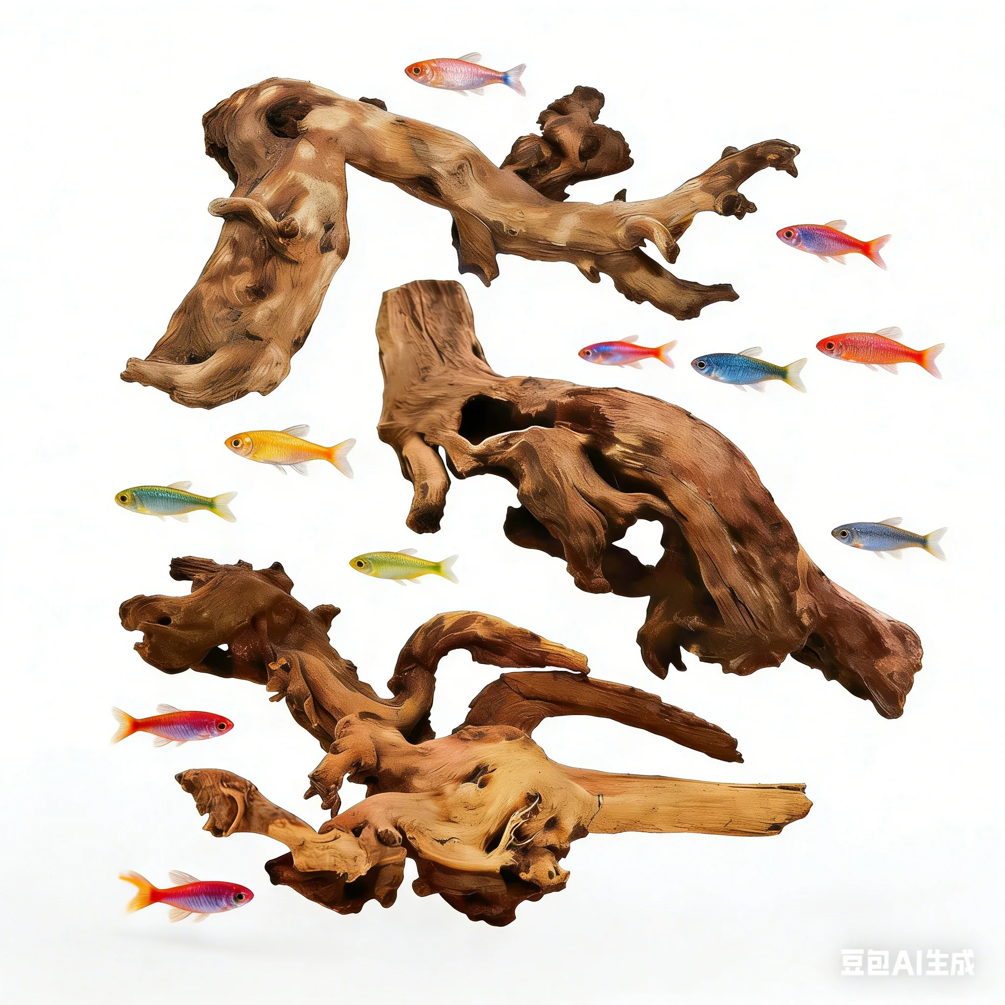 Yeni Doğal Küçük Ağaç Gövdesi  - Planted Aquarium With Driftwood incelemesi ve fiyatı