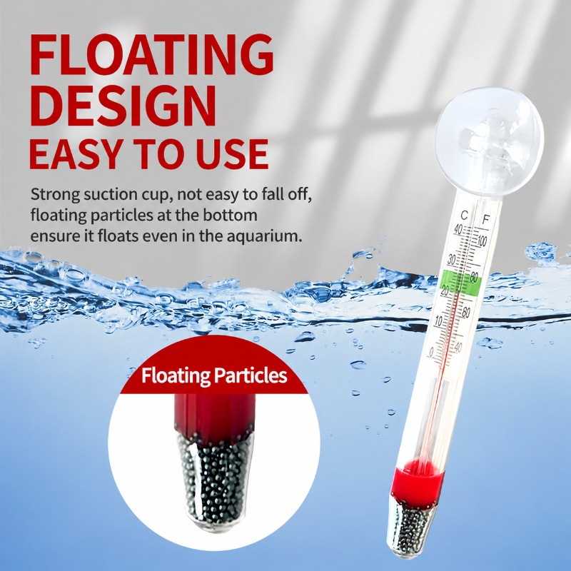 Vantuzlu Akvaryum Cam Termomet - Planted Aquarium Water Temperature incelemesi ve fiyatı