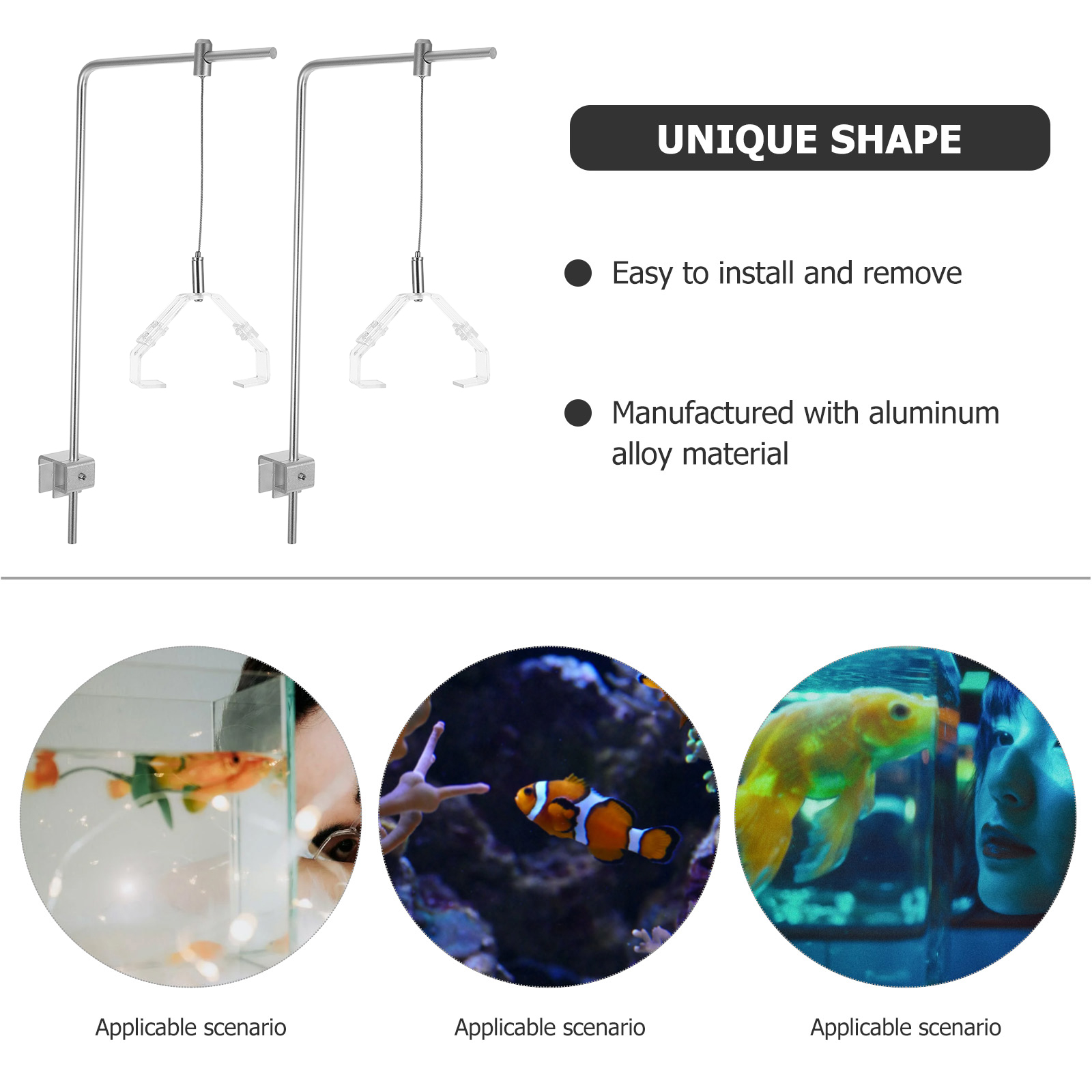 2 adet akvaryum lamba tutucu k - Planted Aquarium With Fish incelemesi ve fiyatı