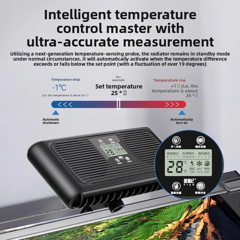 Sessiz Balık Tankı Soğutma Cih - Planted Aquarium Water Temperature incelemesi ve fiyatı